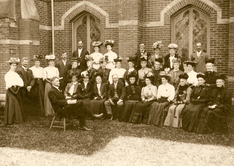 Rev. C.W. Jones' Bible Class c. 1884